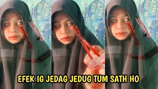 EFEK IG TERBARU 2021 JEDAG JEDUG LAGU INDIA TUM SATH HO YA NA HO YANG LAGI VIRAL DI TIKTOK