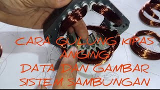 Data ,cara gulung ,dan sistem penyambungan kipas angin SEKAI