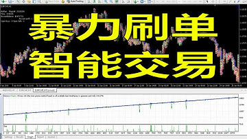 开发测试暴力刷单的外汇EA智能交易系统