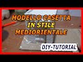 DIY - CASETTA IN CARTONE PER PRESEPE  IN STILE MEDIORIENTALE  PER STATUE DA 5cm - MODELLO 1  Parte 2