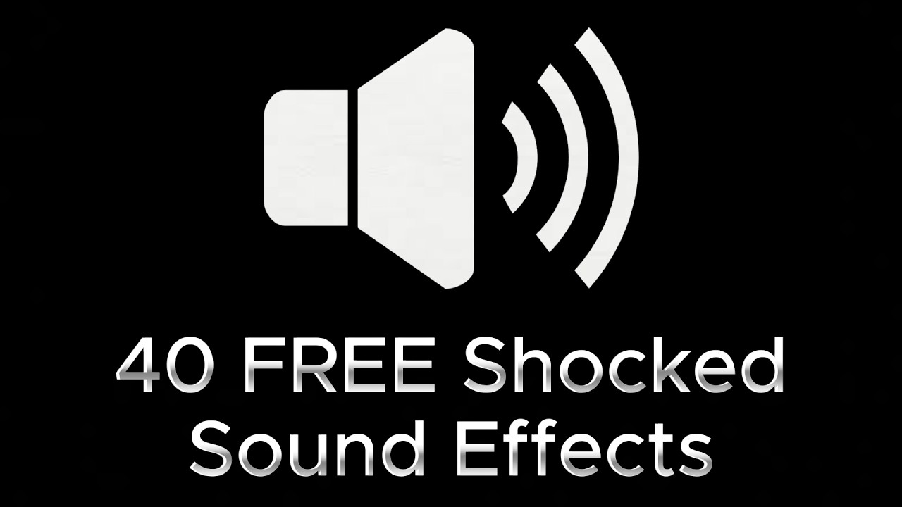 Shocket Sound 40 FREE Shocked Sound Effects 😱 | No Copyright Surprise & Reaction SFX ...
