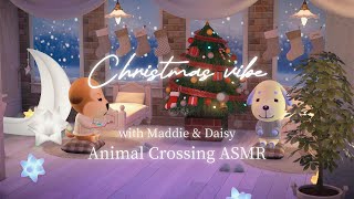 Animal Crossing Christmas vibe 🎄 Cozy Fireplace Ambience + Jazz Music 🎧 Chill with Maddie & Daisy by あのね - cozy crossing 19,034 views 5 months ago 2 hours, 2 minutes