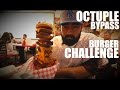 OCTUPLE BYPASS BURGER CHALLENGE | HEARTATTACK GRILL IN LAS VEGAS NEVADA