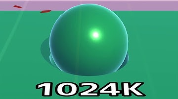 Ball Run Infinity Number Up To (128M, 256M, 512M, 1024M) ! All Levels Gameplay Part 378 android, ios
