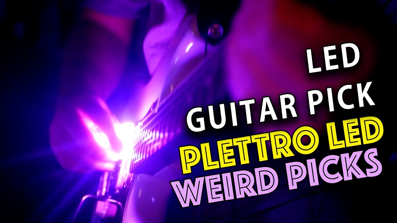 LED GUITAR PICK - PLETTRO LED 