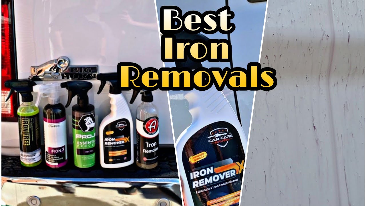 Meguiars Iron Removing Spray Clay. I was wrong about this one. 