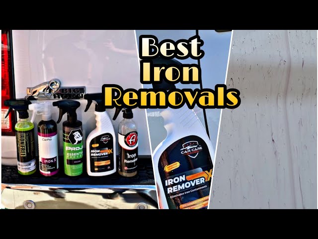 Adam's Iron Remover (16oz) - Iron Out Fallout Rust Remover Spray for Car  Detailing | Remove Iron Particles in Car Paint, Motorcycle, RV & Boat | Use