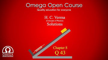 H. C. Verma Solutions - Chapter 8, Question 43