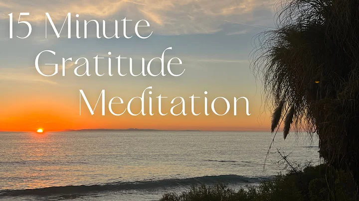 15 Minute Guided Meditation for GRATITUDE | Reiki ...