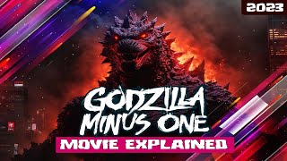 Godzilla Minus One (2023) || Movie Explained In Hindi || Action, Adventure, Sci-Fi, Monster Movie