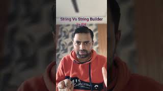 String Vs String Builder in C#