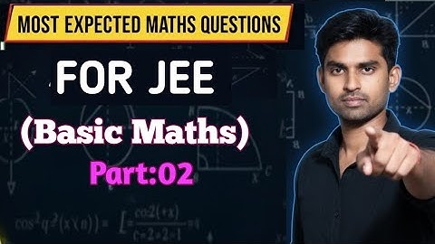 JEE Advanced 2024 maths question discussed. #maths #basicmaths #iit #jee #log