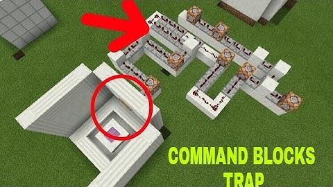 Command Blocks Trap - Minecraft Pocket Edition 1.0.5