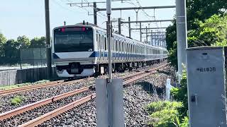 ＪＲ東日本　上野東京ライン常磐線　フレッシュひたちリバイバルカラー　Ｅ６５７系