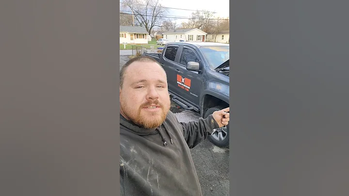 No Dipstick-How To Add Transmission Fluid To A 2016 Chevy Colorado #semperfimechanic #mobilemechanic