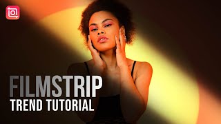 Create Trending Filmstrip Reels | Black Line Masking Effect (InShot Tutorial) screenshot 1