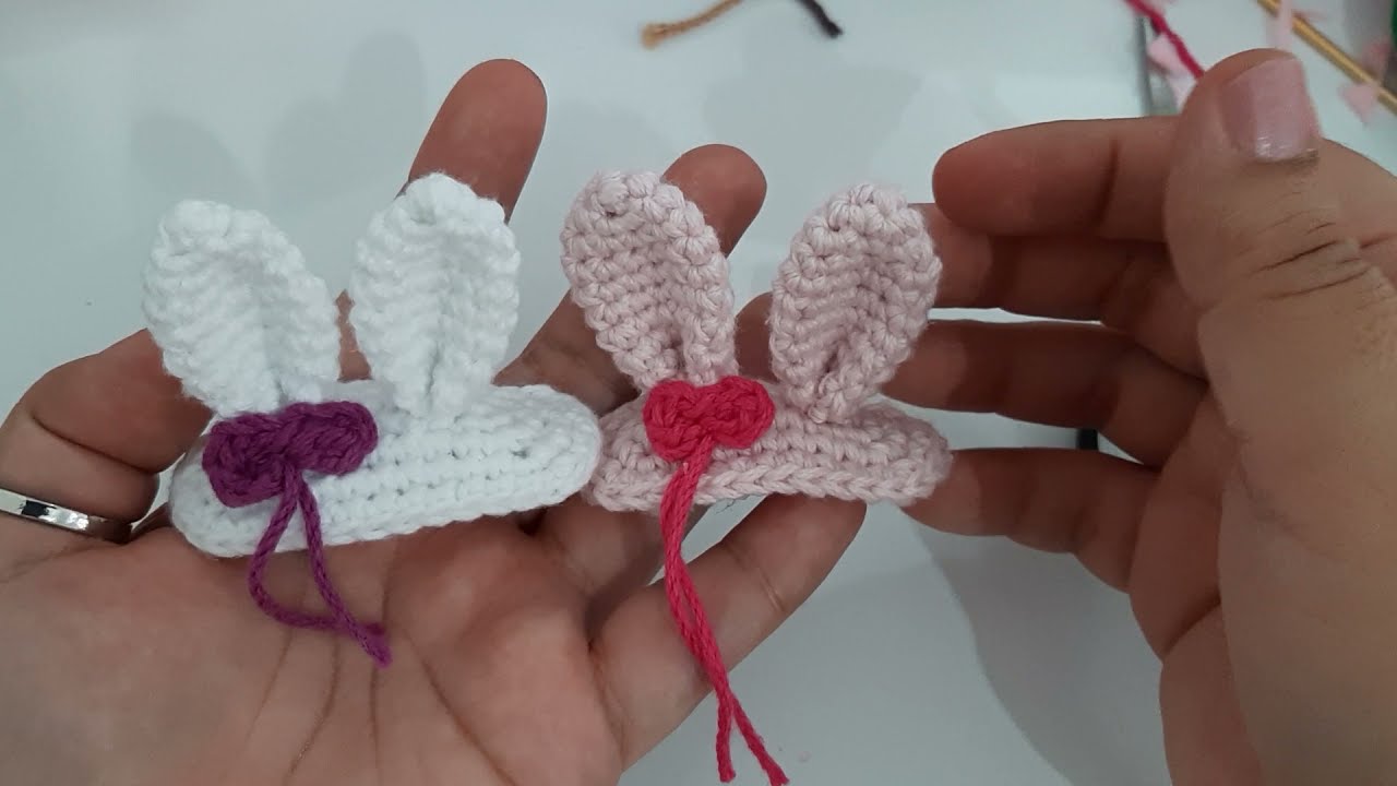 Kukas Crochet Orejas de conejo/ accesorios