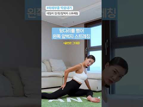 #shorts <strong>하체</strong> 부종 스트레칭 1분 #건강한습관 #부종 #하체살빼기 - <strong>강하나</strong> 스트레칭-