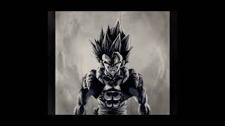 Gogeta Blue Ink Art Windscreen Japanese Voices