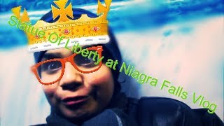 Why is the statue of liberty in Niagrafalls Canada?!(vlog)