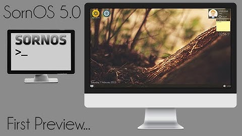 SornOS 5.0 First Preview [VB.NET OPERATING SYSTEM]