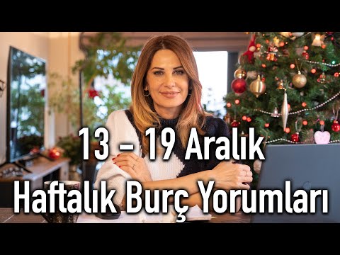 ENERJİMİZ DEĞİŞİYOR ! - 13 - 19 Aralık Haftalık Burç Yorumları - Hande Kazanova ile Astroloji