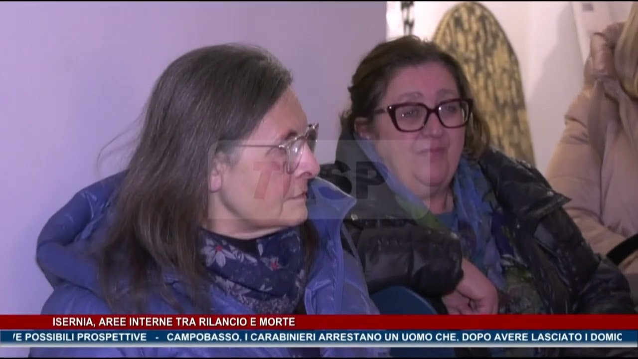 Isernia, aree interne tra rilancio e morte TG NEWS MOLISE DEL 15.01.26 - TRSP -