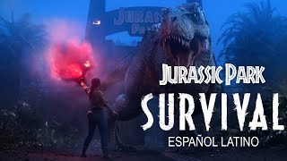 Jurassic Park survival Español Latino