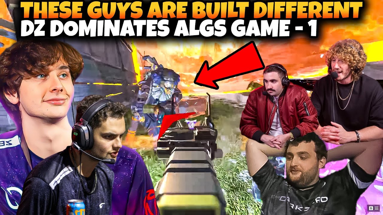 Nicewigg Reacts To DZ Zer0 & the Boys Make a CRAZY play In the ALGS ...