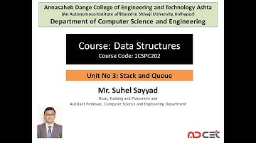 Data Structures - Stack and Queue - Video No 8