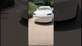 Match Highlights Kim Kardashian got a Lamborghini Urus as a gift by her company.  #kimkardashian