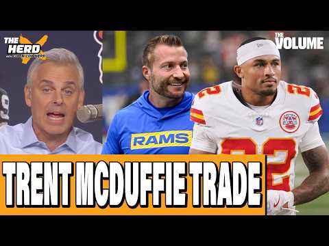 Thumbnail for REACTION to Chiefs trading Trent McDuffie to Los Angeles Rams | Colin Cowherd: THE HERD NFL