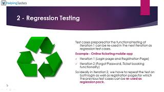Role of TC in types of Testing - Software Testing Tutorial 24