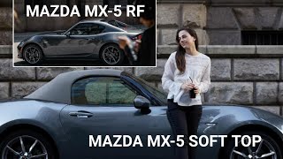 2022 MAZDA MX-5 RF VS MAZDA MX-5 SOFT TOP screenshot 2