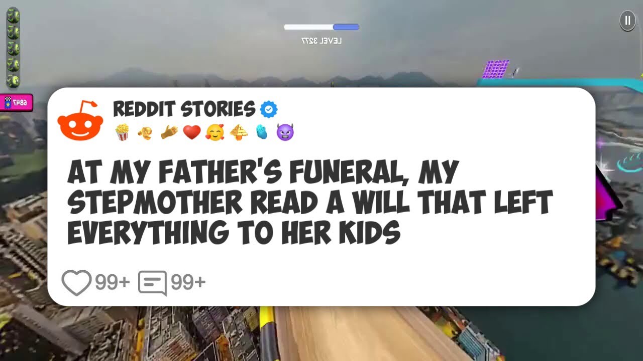 At my father's funeral, my stepmother read a will that left everything to her kids #reddit 