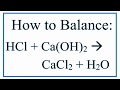 Titration of HCl and Ca(OH)2 - YouTube
