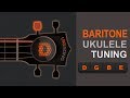 Baritone ukulele tuning (D G B E) - Top Online Ukulele Tuner