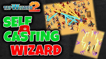 Control an Idle mage and grow! - Tap Wizard 2 // Review of Idle and Incremental Games