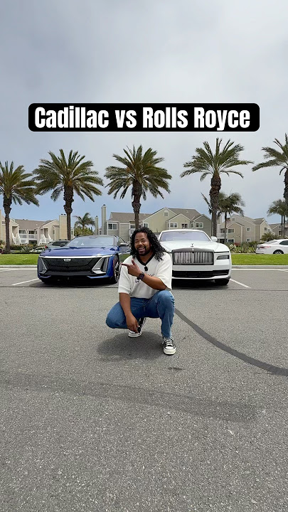 There’s NO CHANCE a Cadillac can compare to a Rolls Royce…….right? 🤔