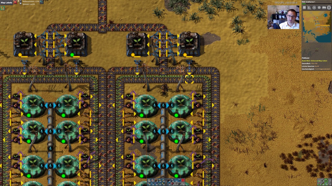 Lets Play Factorio S01 E06 - Holz automatisiert Deutsch und in 4k - YouTube