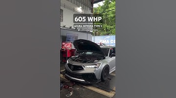 605 WHP and 517 TQ from Acura Integra Type S with stock Internals