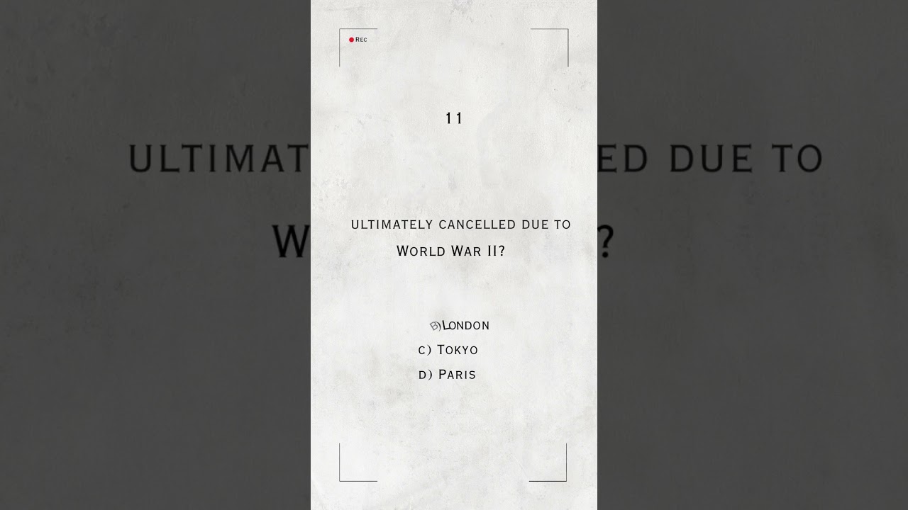 Can You Conquer These Olympic Games Quizzes? | Part 4