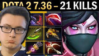 Templar Assassin Gameplay Miracle with 21 Kills and Swift - Ringmaster Dota 2