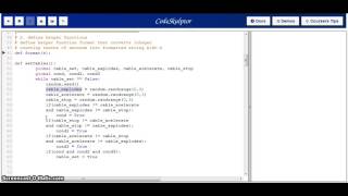 Tutorial Part 2 drawing components and flag conditions - An interactive programming for python .wmv