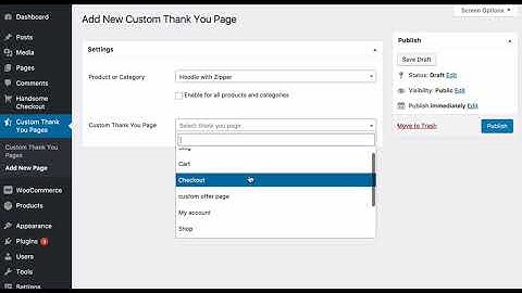 WooCommerce Custom Thank You Pages