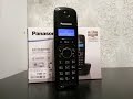 Panasonic KX TG1611RUH распаковка и обзор