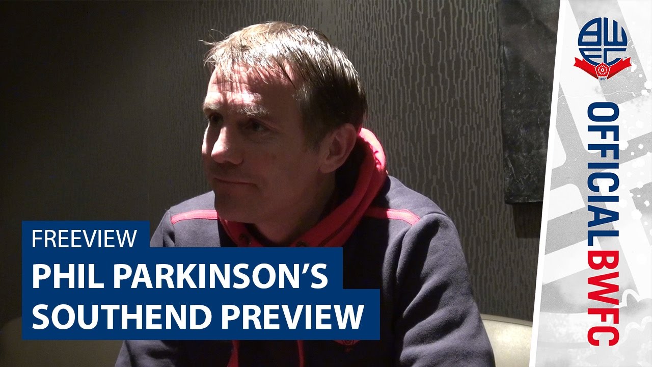 PHIL PARKINSON | Manager previews Southend United clash football score