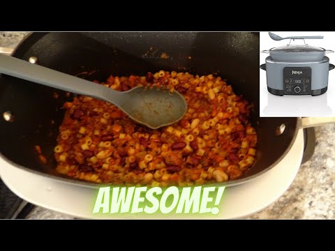 Ninja Foodi Possible Cooker Pro Review, Unboxing, How To Use and Recipe for Pasta Fagioli