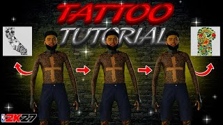 THE BEST TATTOOS IN NBA 2K27🎸 BEST DRIPPY TATTOOS IN 2K27🦋⭐️ News