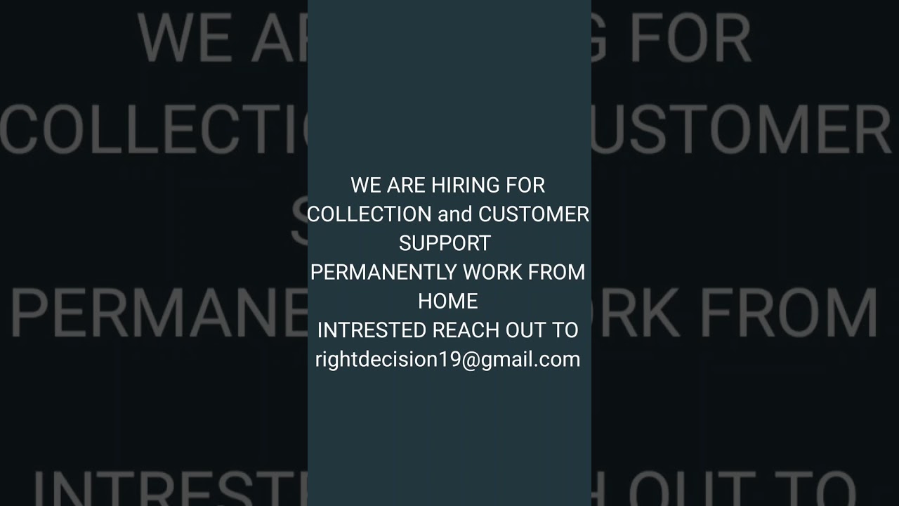 rewrite this title WORK FROM HOME JOBS #workfromhome #rightdecision #remotejobs #freelancing #customerservice rewrite this title WORK FROM HOME JOBS #workfromhome #rightdecision #remotejobs #freelancing #customerservice